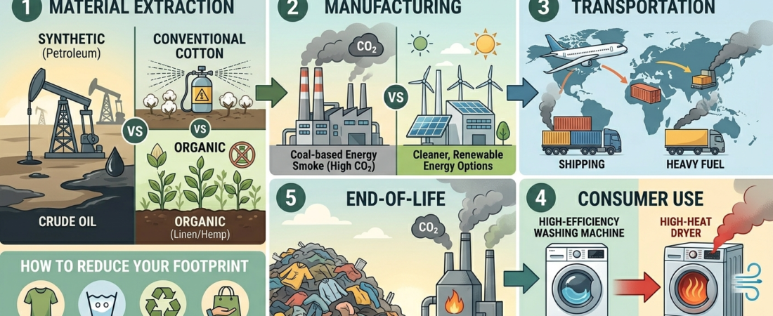 The Carbon Footprint of the Clothing Industry Explained