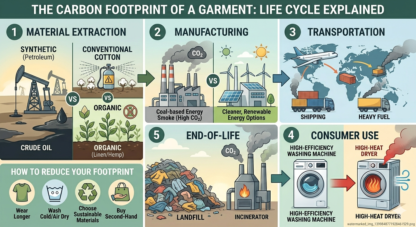 The Carbon Footprint of the Clothing Industry Explained