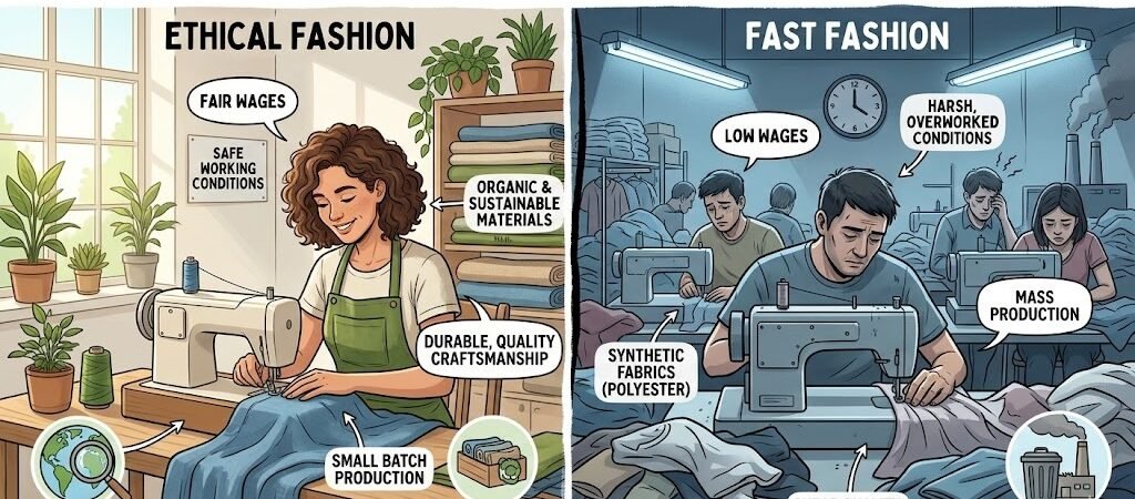 Ethical Fashion vs Fast Fashion: Key Differences Explained